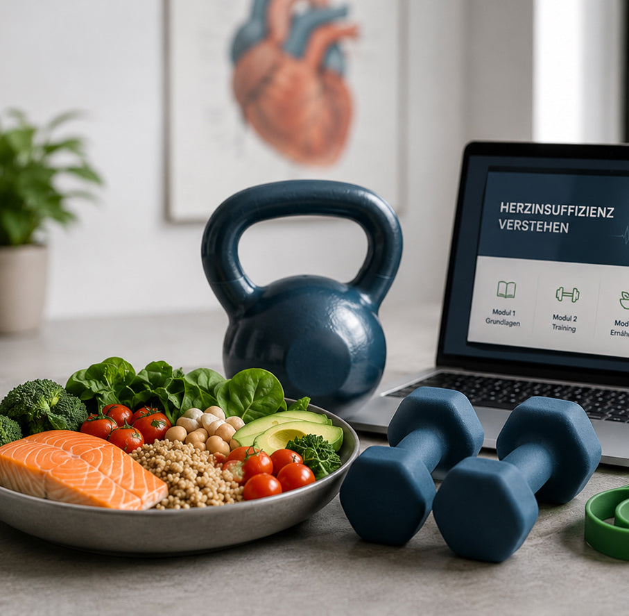 Muskeltraining & Ernährung bei Herzinsuffizienz